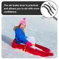 thumbnail image 3 of Ski Brakes 2 Sets Snow Sleds Lever Anti-slip Board Hand Snowboard Handle Plastic, 3 of 6