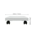 thumbnail image 4 of MasteelfCA 1pc Moveable Flowerpot Tray Universal Wheel Flowerpot Base Plate Holding Tray, 4 of 7