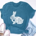 thumbnail image 5 of EcoLoom Love Bunny Rabbit Lover Animal Pet Owner Easter Short Sleeve Unisex T Shirt, 5 of 6