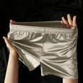 thumbnail image 2 of DGMIOCS Men's Underwear Breathable Soft Comfortable Mid Rise Briefs for Daily Wear Home Smooth Fabric Stretch Fit Lightweight Summer Spring Grey XXXXL, 2 of 3