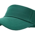 thumbnail image 6 of Ulanda Kids Sun Visor Cap Cotton Protection Visors for Boys Girls Aged 2-10 Years Old (Dark Green, 3-8 Years), 6 of 6