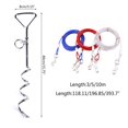 thumbnail image 5 of HONCLL Dogs Tie Out Cable & Stake Set 360-Degree Swivels Tangle-Free Steel Wire, 5 of 20