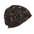 thumbnail image 3 of Xecao Pumpkin Plant Garden Print Knit Hat,Winter Beanie for Men Women, Beanie Soft Warm Ski Stocking Cuffed Cap, 3 of 7