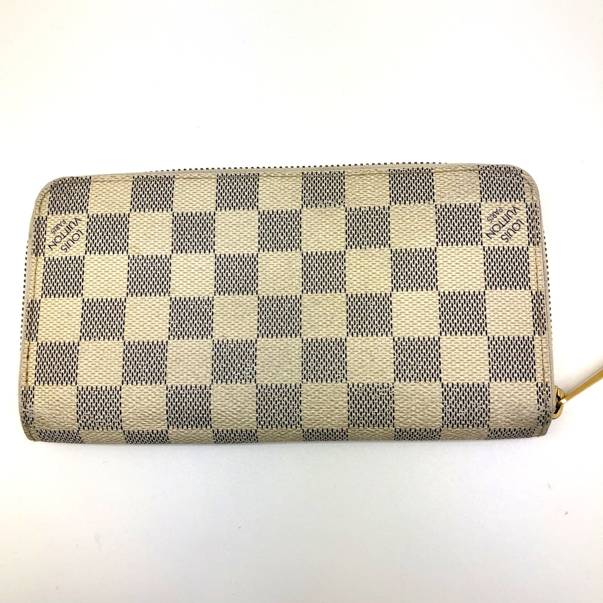 100% Authentic Louis Vuitton Small Monogram Zip Wallet Made In Spain