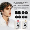 thumbnail image 4 of czcpp-SilentNest Pro Bouchons d'Oreilles Antibruit – jusqu'à 50dB Réduction de Bruit Améliorée, Protection Auditive Bouchons d'Oreilles pour Sommeil & Sensibilité au Bruit / 10 Embouts d'Oreille & Étui Portable Premium, 4 of 4
