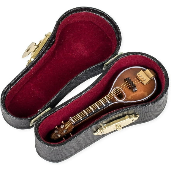 Realistic MANDOLIN Miniature Musical Instrument Figurine, by Broadway Gifts