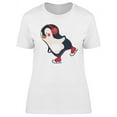 thumbnail image 1 of Penguin Skating T-Shirt Women -Image by Shutterstock, Female Large, 1 of 2