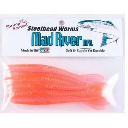 Mad River Steelhead Worms (Best Steelhead Fishing In Ohio)