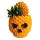 thumbnail image 1 of Caja de almacenamiento de escritorio Fiudx con calavera de piña de resina organizador decoración de mesa, 1 of 7