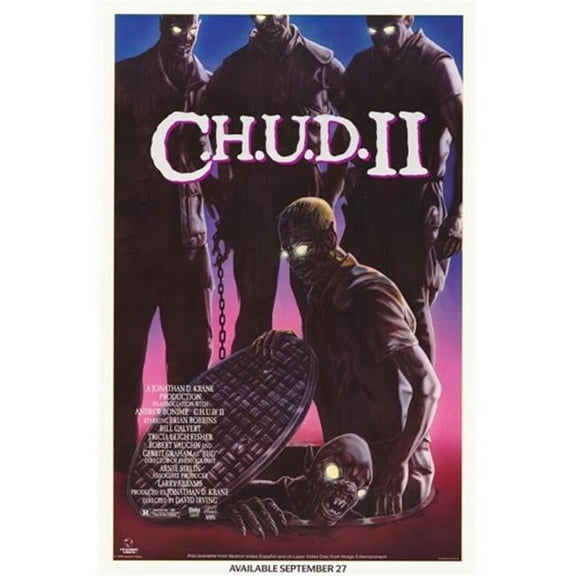 Posterazzi MOV260242 C.H.U.D. II - Bud the Chud Movie Poster - 11 x 17 in.