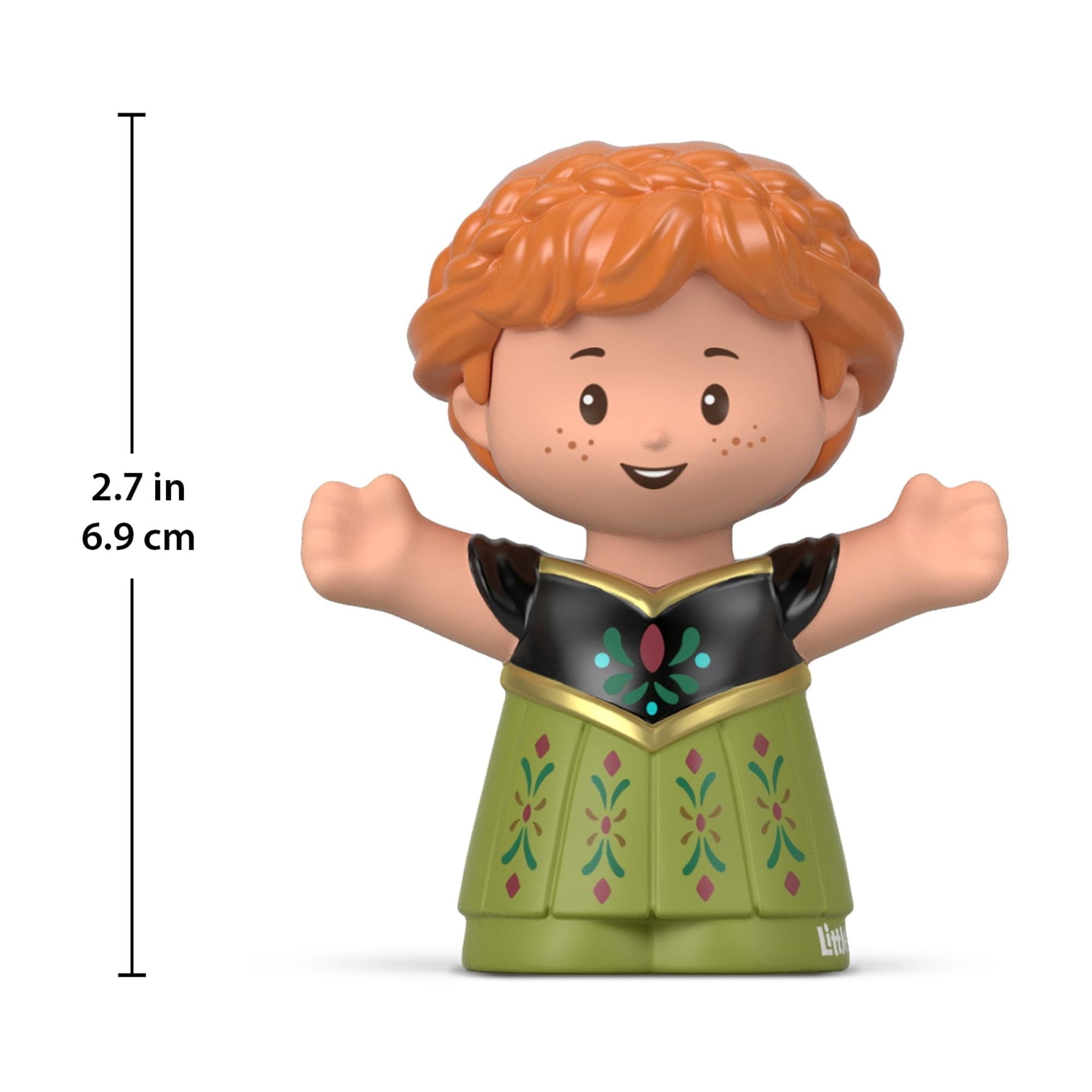 Disney Frozen Anna Little People Single Character Figure Toddler Toy for Pretend Play