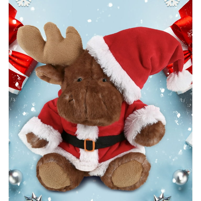 Plush store christmas moose