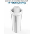 thumbnail image 2 of String Wound Sediment Filter, Clean Water Protection, Filtration Devices With Whole House Water Filter, Polypropylene String, Commercial And Residential Applications, Pack Of 3, 2 of 5