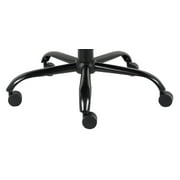 Boss Office Products Big and Tall Double Plush Caressoftplus Vinyl Office Chair, Black