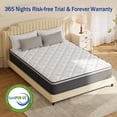 thumbnail image 6 of Dealnight 14" Queen Mattress in a Box with Cooling Gel Memory Foam and Individual Pocket Coils , Firm Hybrid Mattress for Adult and Children, 6 of 11