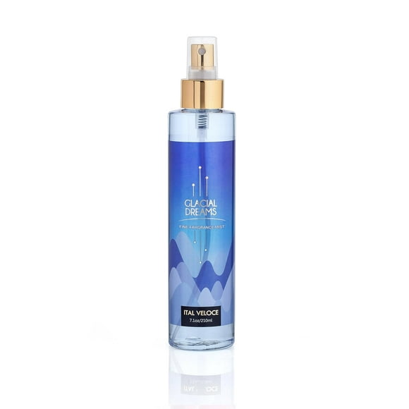 Ital Veloce Brume Corporelle au Fin Parfum Glacial Dreams pour Femmes 210 ml, 7,1 Fl Oz / Parfum Longue Durée pour Filles - avec des Notes de Prune, Freesia et Magie Glaciale / Cadeau Parfait pour Épouse, Petite Amie