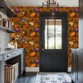 thumbnail image 3 of Vintage Peel and Stick Wallpaper Warm Ambient Surreal Landscape Delicate Flora Contact Paper 17.7in x 9.8ft Botanical Wall Paper Self Adhesive Removable for Bathroom Shelf Cabinet Drawer, 3 of 8