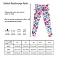 thumbnail image 6 of COEQINE Girls Leggings High Waist Stretch Yoga Pants Soft Tummy Control Sport Legging, for 8-9 Years Kids Girls for Valentines Day, Blue Pink Heart, 6 of 7
