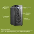 thumbnail image 4 of Combo Cava AVERA Enfriadora de 12 botellas de vinos y Sacacorchos eléctrico EV12DC01, 4 of 9