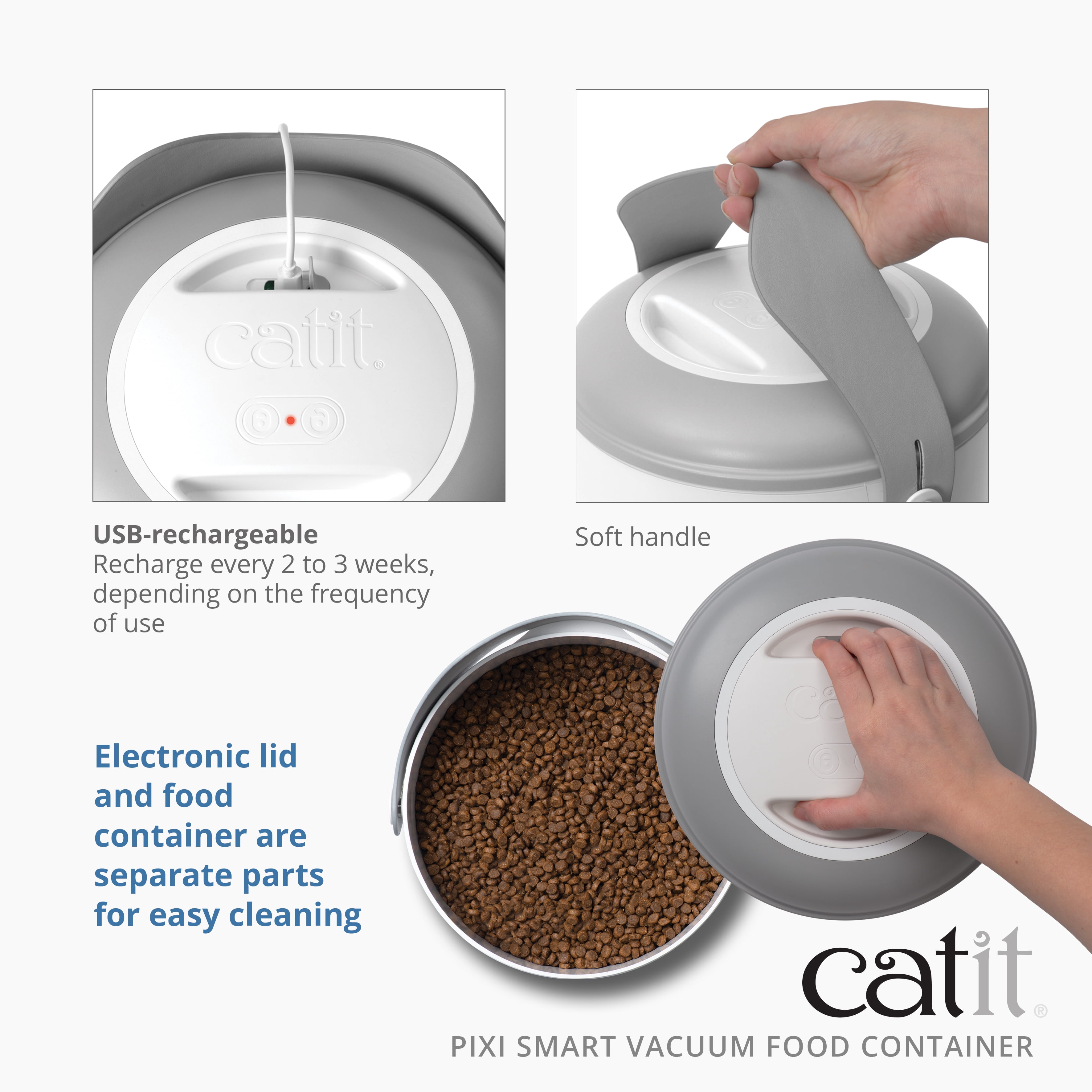 Catit Pixi Smart Food Vacuum Container