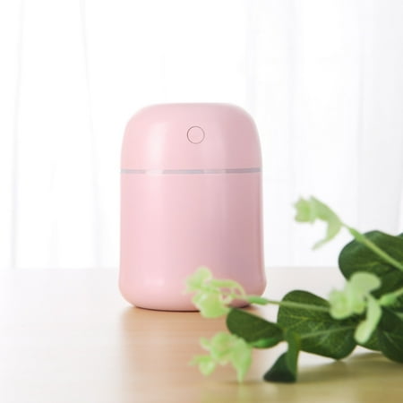 

80ML USB Mini Air Humidifier Ultrasonic Oil Diffuser Mute LED Light Mist Maker