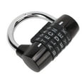 thumbnail image 4 of Cabinet Padlock,5 Letters Combination Lock Lockers Padlock Letter Code Lock High Capacity, 4 of 14