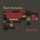 thumbnail image 2 of Teclas Pbt Cherry Profile Red Samurai Big Set Teclas Teclas en Español, 2 of 6