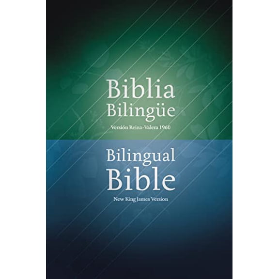 Pre-Owned Biblia Bilingue-PR-Rvr 1960/NKJV, by Rvr 1960- Reina Valera 1960 (Hardcover), Religion, Spanish