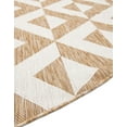 thumbnail image 6 of Jill Zarin Outdoor Collection Area Rug - Napa (5' 3" x 8' Oval Beige/Brown), 6 of 11