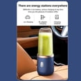 thumbnail image 4 of Mini Mélangeur, Mélangeur Portable Rechargeable par USB, Mélangeur à Smoothies 300 ml, Portable, Fruits et Légumes, Mini Mélangeur Électrique[594], 4 of 4