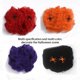 thumbnail image 5 of Yuarrent Web Artificial de Halloween portátil desmontable para interiores y exteriores, hogar, oficina, jardín, centro comercial, red de Kits de decoración para fiestas Blanco, 5 of 6
