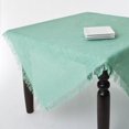 thumbnail image 3 of Saro Lifestyle Fringed Burlap Design Tablecloth, 3 of 5