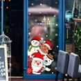 thumbnail image 4 of Removable Santa Claus Window Clings, Static Decals for Glass Surfaces, Christmas Outdoor Decorations for Home, 4 of 6