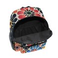 thumbnail image 6 of FORMRS School Backpack with Front Zippered Pocket 12" Student Travel Daypack, Dark Floral, 6 of 6