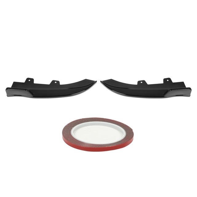 Difusor de labio lateral para parachoques trasero, Kit de carrocería de alerón con extensiones de falda negra brillante para Serie 4 G22 G23 M Sport