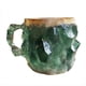 thumbnail image 1 of de Café de Cristal Mineral de Café con Asa de Café Mineral de Cristal de Imitación Multicolor, 1 of 6