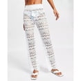 thumbnail image 2 of Miken Juniors' Solid Crochet Cover-up Pants, White, L New with box/tags, 2 of 4
