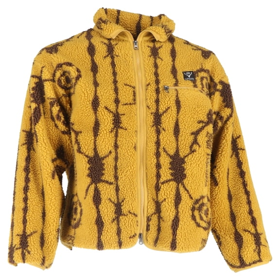 Pre-Owned Supreme x SOUTH2 WEST8 Printed Jacket in Yellow Fleece