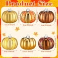 thumbnail image 3 of Billuyoard Juego de decoración de otoño de plástico con forma de calabaza, juego colgante con estos adornos festivos Kits de decoración para fiestas, 3 of 6