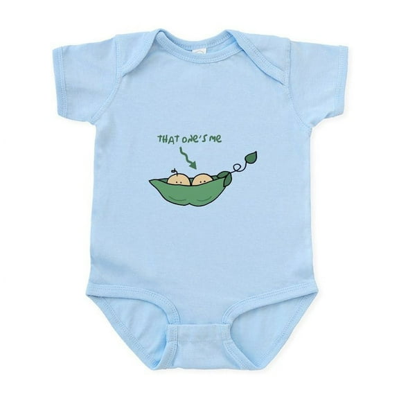 CafePress - Peapod Twins Infant Bodysuit - Baby Light Bodysuit, Size Newborn - 24 Months