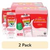 (2 pack) Horizon Organic Shelf Stable 1% Lowfat Strawberry Milk Boxes, 8 fl oz, 6 Count