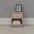 thumbnail image 4 of Home Square 2 Piece 1 Drawer Nightstand Set in Jackson Hickory, 4 of 11