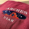 thumbnail image 2 of Arches National Park Utah Embroidered Sweatshirt, 2 of 5