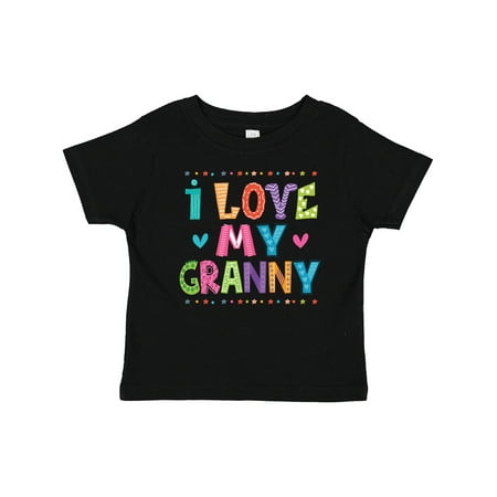 

Inktastic I Love My Granny Cute Granddaughter Gift Baby Girl T-Shirt
