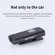 thumbnail image 5 of Adaptador Bluetooth SR11 para coche con micrófono, audio 3.5mm, lectura de tarjetas TF y versión BT 5.0, color negro., 5 of 6
