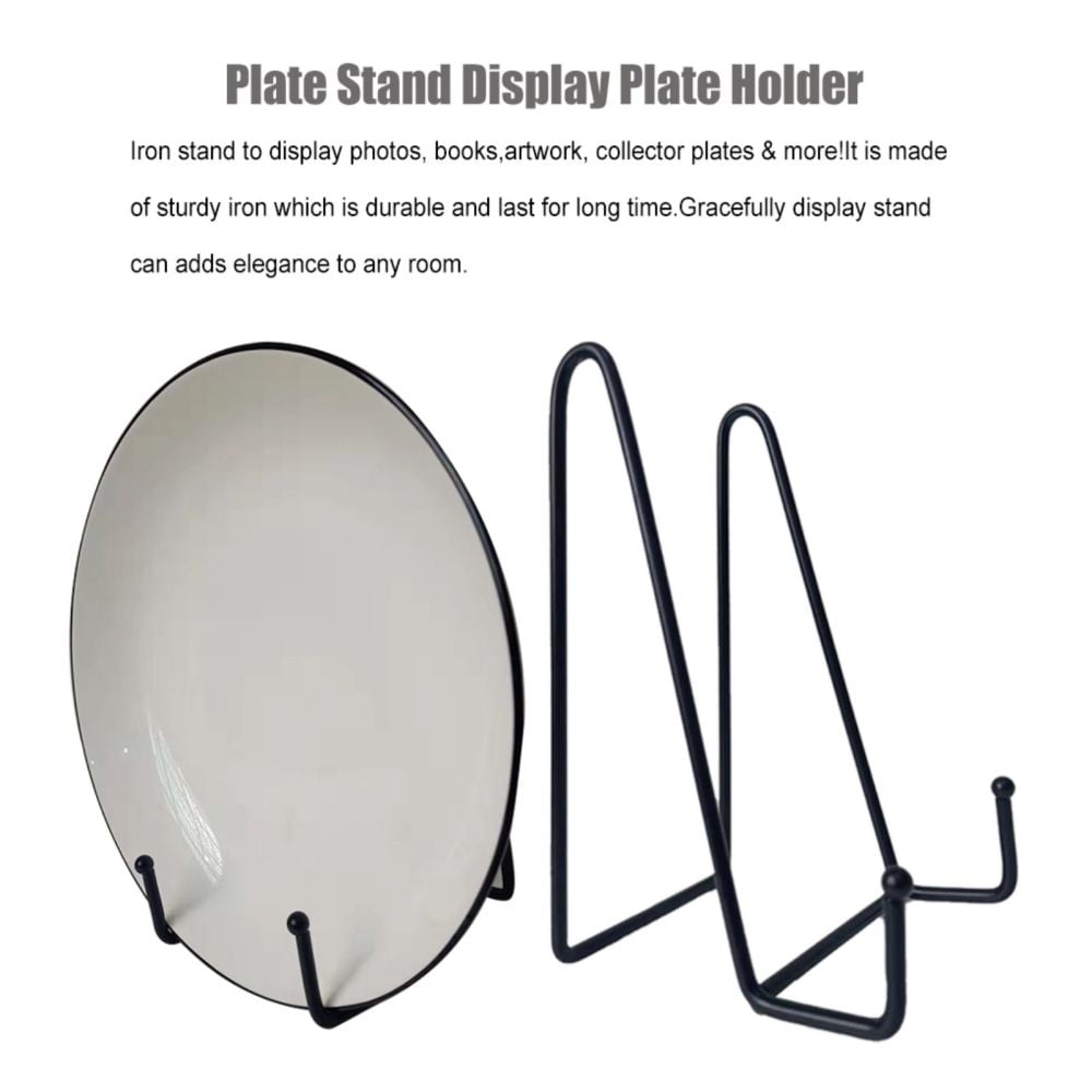 Tabletop Book Display Stand Iron Easel Stand Ornament Accessory for