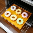 thumbnail image 5 of Easy to Clean Silicone Tray Mat Brown For Baking 6Pcs 12.38X10.22X0.31Inches, 5 of 5