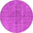 thumbnail image 1 of Ahgly Company Indoor Round Oriental Pink Industrial Area Rugs, 8' Round, 1 of 4