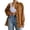 A-Khaki172, variant on Bibifish Womens Button Down Shirts Trendy V Neck Long Sleeve Sun Protection Blouse Spring Summer Stylish Dailywear Oversized Shirts