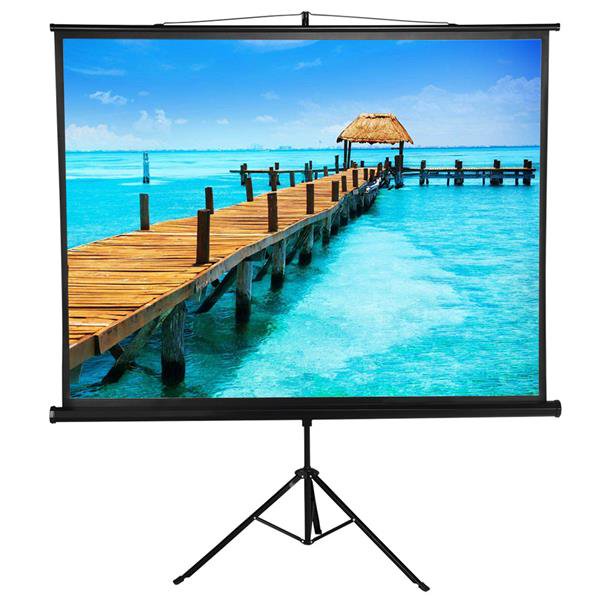 Yaheetech Portable Indoor Outdoor Projector Screen, 84 Inch Diagonal